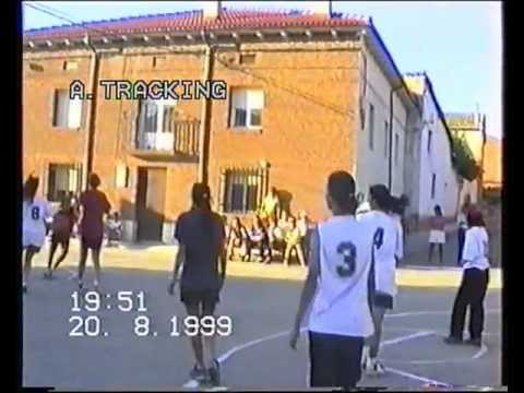 Baloncesto de chicas Sandoval y de Sotresgudo agosto 1999
