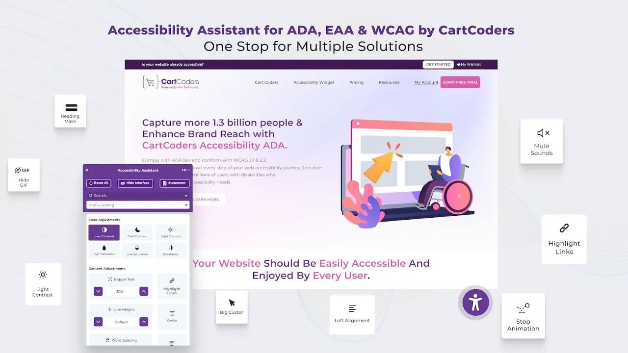 Accessibility Assistant : ADA Demo