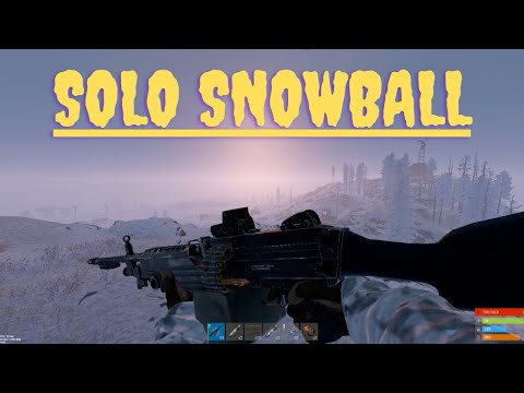 this is how I solo controlled the snow... Rust