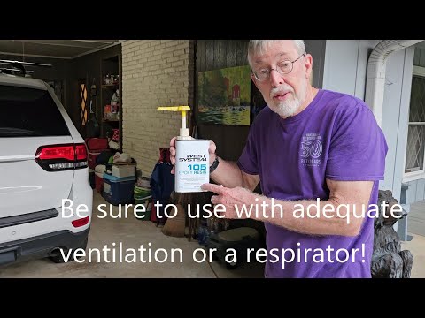 Epoxy Patch Repair Using Fiberglass or Dynel and Epoxy