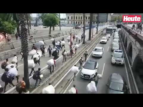 Riesige Polizeiaktion in Barcelona