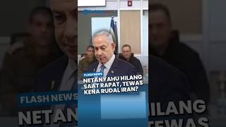 Misteri Hilangnya PM Israel Benjamin Netanyahu saat Dewan Militer Rapat, Tewas Kena Rudal Iran?