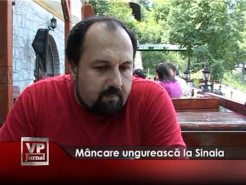 Mâncare ungurească la Sinaia