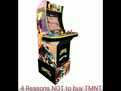 Arcade1up TMNT Teenage Mutant Ninja Turtles Review - 4 Reasons not to buy???