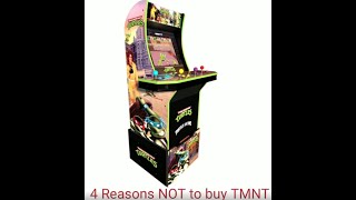 Arcade1up TMNT Teenage Mutant Ninja Turtles Review - 4 Reasons not to buy???
