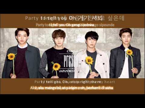 CN Blue Lady (Hangul + Romanized + English sub +Indonesian Sub)