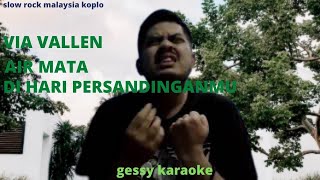 Download lagu Air Mata Dihari Persandinganmu gessy karaoke mp3