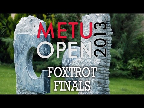 METU OPEN 2013 WDSF Open ST | Foxtrot – Finals