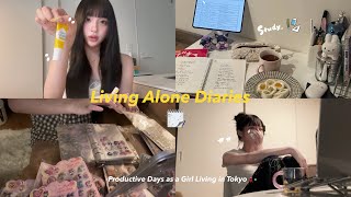 【VLOG】都内ひとり暮らし │ 生産的な日常とおうち時間 📖🏠☁️*