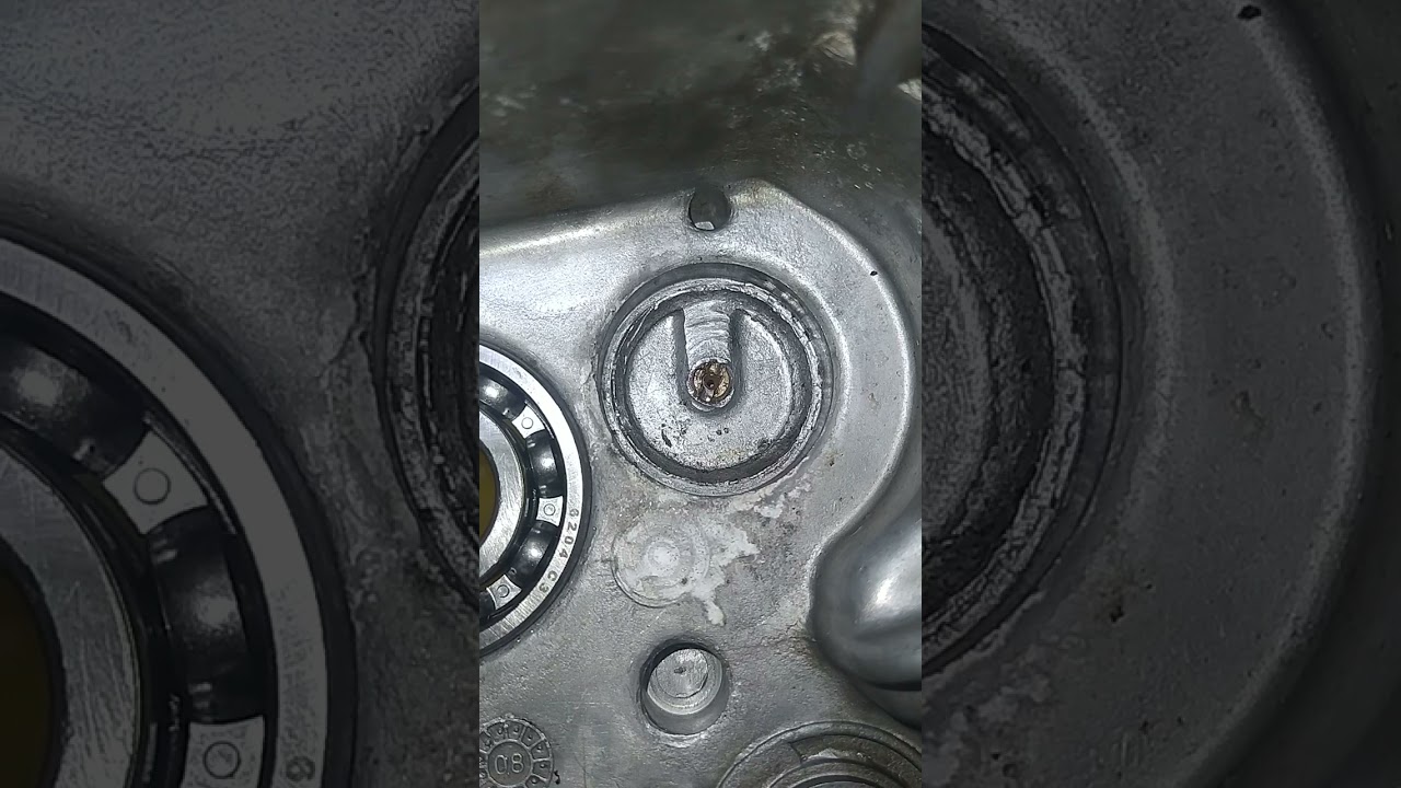 reconstrucción ductos de lubricación moto