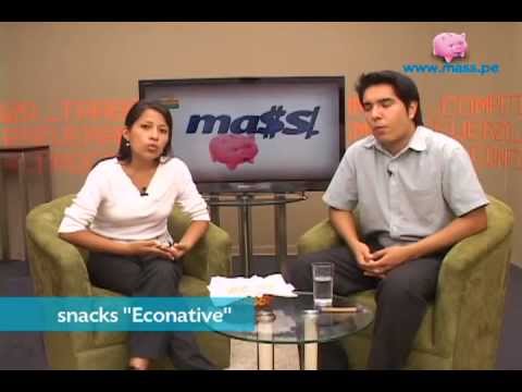 Econative: Snacks saludables de yac�n y aguaymanto deshidratado
