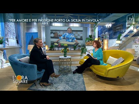 L'Ora Solare (TV2000) 15 dicembre 2022 - Giusi Battagli e lo chef Franco Aliberti