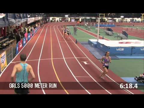 Girls 5000m Section 2 - New Balance Nationals Indoor 2013