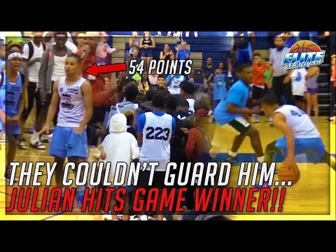 Julian Newman Gets The LAST LAUGH! Game Winner & 54 Points in NEO All Star Game
