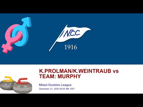 S1: NCC Mixed Doubles League | K.PROLMAN/K.WEINTRAUB vs TEAM: MURPHY