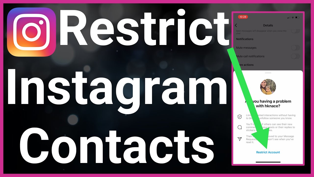 What happens when you restrict someone on Instagram?