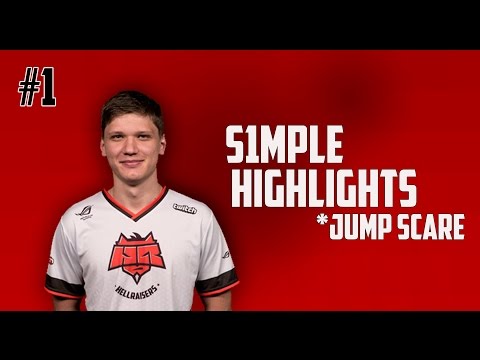 S1mple jump scared in FPL Replay from stream