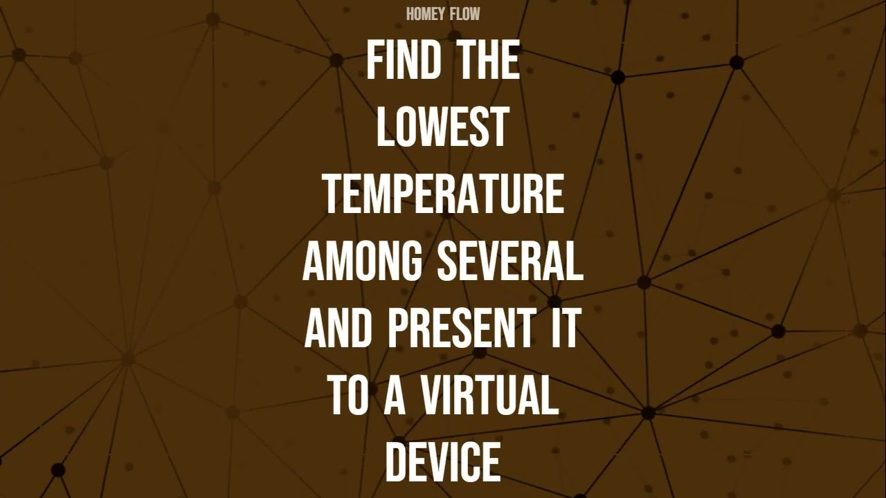Homey Flows   Find low temp set virtual device