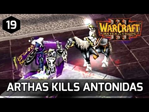 Warcraft 3 Story ► Arthas Kills Antonidas - Undead Campaign