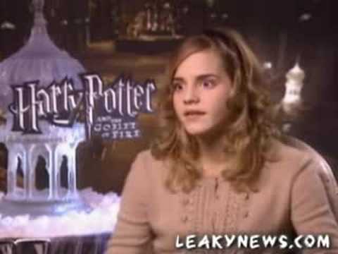 Emma Watson Harry Potter And The Goblet Of Fire Interview