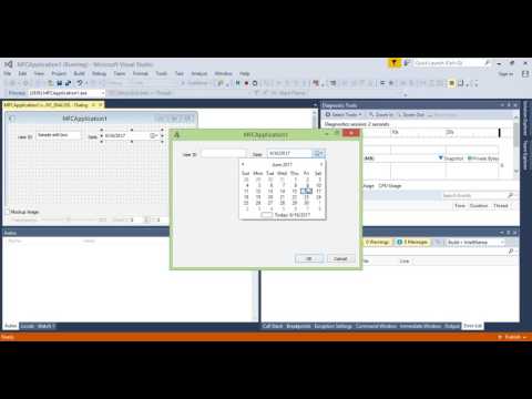 Visual Studio 2015 Visual C++ MFC 2017 - 03 - Basic Setup, Design, and Functionality
