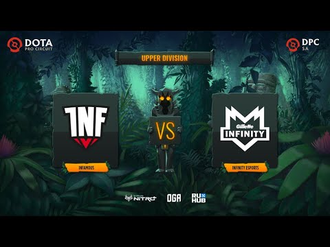 Infamous vs Infinity Esports, OGA DPC SA Season 2, bo3, game 2 [Mortalles & Adekvat]