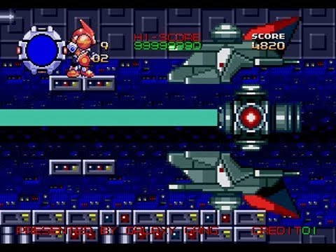 Pulseman (Sega GENESIS) Boss "Galaxy Gang's Great Core" [No Damage]