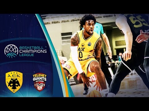AEK v Telenet Giants Antwerp - Full Game - Basketball Champions League 2019-20