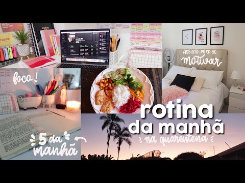 rotina da manhã | acordando 5 da manhã, produtividade, motivação...