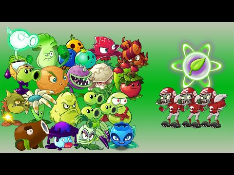 Plant Max level Using Only 5 Plant Food Vs 3 All Star Zombie Level 5 - Who Will Win?