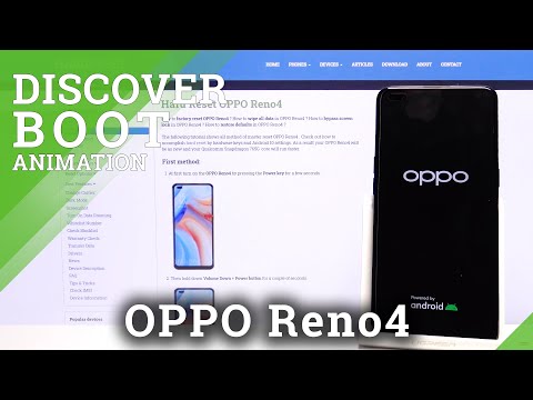 OPPO Reno 4 Boot Animation and Sound