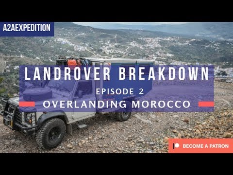 Defender Break Down on a 84km Moroccan Mountain Trail!