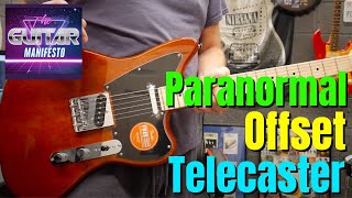 Video thumbnail for Squier By Fender Paranormal Offset Telecaster Review by The Guitar Manifesto