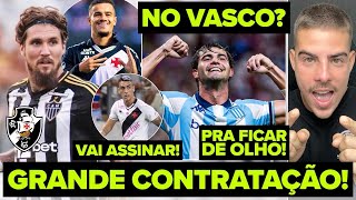 GRANDE CONTRATAÇÃO! REFORÇO QUE O VASCO PRECISA! LYANCO CAVANDO VAGA? RENOVAÇÃO DE PUMA RODRIGUEZ!