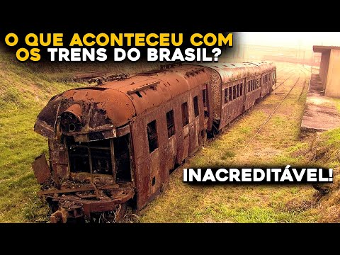 PORQUE OS TRENS DO BRASIL PARARAM DE PASSAR? - INACREDITÁVEL!