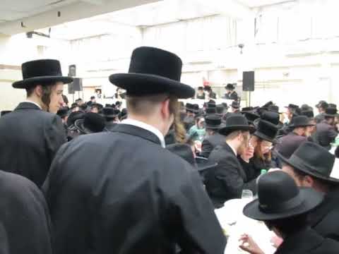 סעודת הילולא בחצר הקודש סקולען ירושלים תשפ"ב