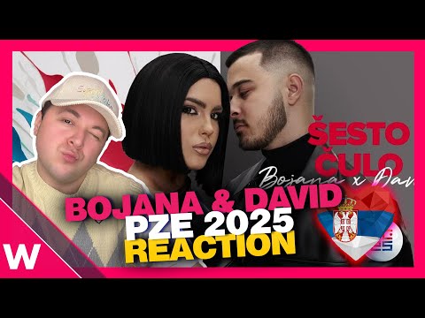 🇷🇸 Bojana & David  - Šesto čulo (Serbia Eurovision 2025) | Pesma Za Evroviziju Reaction