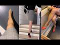 Top 19 Office Pantyhose POV Looks With Heels