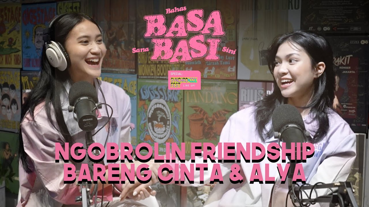 BASA-BASI bareng Cinta (Harleyava Princy) & Alya (Jasmine Nadya) | Cast of Rangga & Cinta (2025)