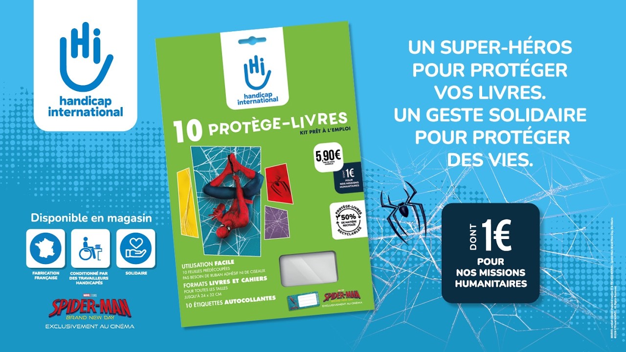 Kit Protège-Livres | Quand vous protégez vos livres, ce sont des vies que vous protégez (25 sec)
