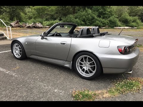 S2000 Gets New Tires and Wheels( Enkei PF01, Toyo R888R )