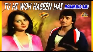Download lagu Tu Hi Woh Haseen Hai | Sonic Jhankar | Mohammed Rafi | Khwab1980 | Mithun Chakraborty | GEET MAHAL mp3