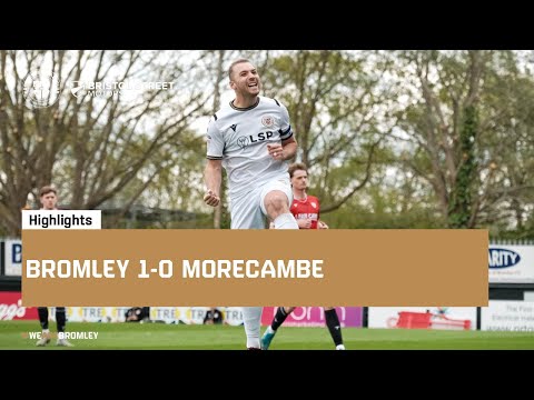  FC Bromley 1-0 FC Morecambe