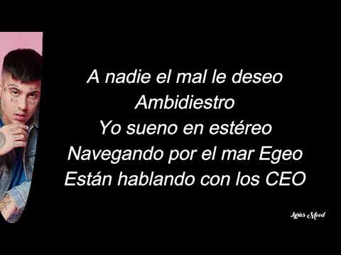 Mesita, Duki - CEO LETRA