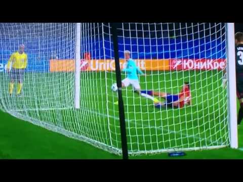 CHL CSKA PSV 3-1 GOAL Maxime Lestienne 30.9.15