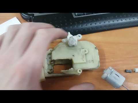 Ремонт актуатора замка Lexus RX 300
