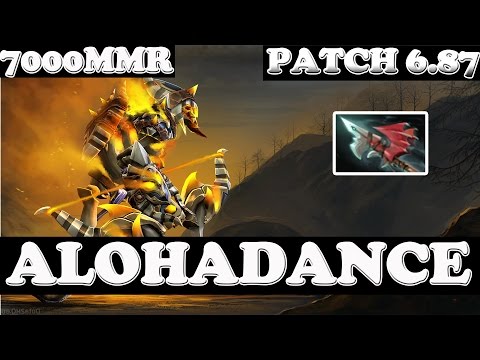 Dota 2 - Patch 6.87 - ALOHADANCE 7000MMR Plays Clinkz WITH HURRICANE PIKE  - Ranked Match Gameplay