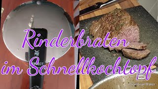 WMf Perfect, Schnellkochtopf, Rinderbraten, energiesparend kochen, Rezept