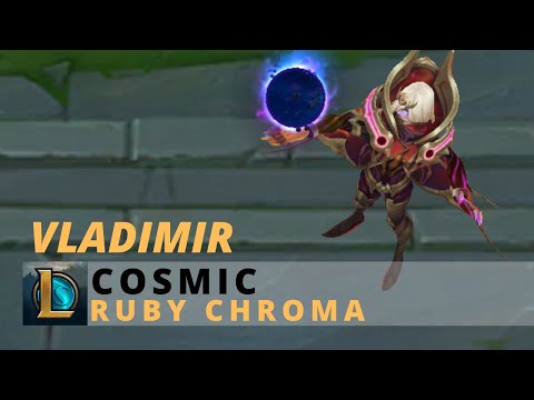 Cosmic Vladimir Ruby Chroma - League Of Legends