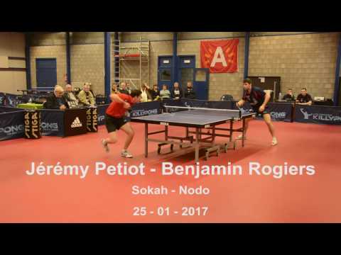 Jérémy Petiot vs Benjamin Rogiers